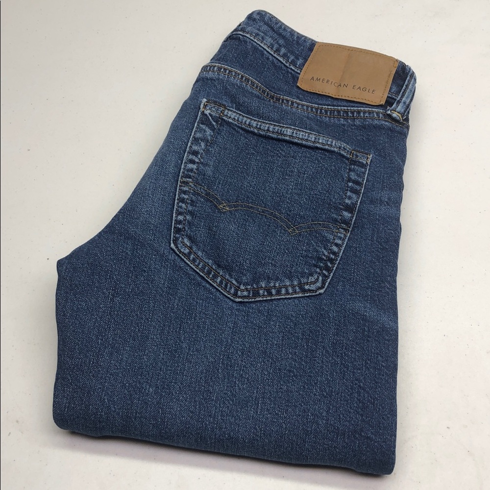 MENS AMERICAN EAGLE ORIGINAL BOOTCUT JEANS 28x33 ⭐️